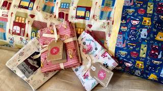 How to make a Pillowcase using Fat Quarter bundles