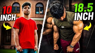 How I Grew My Arms By 8 Inches ( You don’t Need To Watch Any Other Video ) 