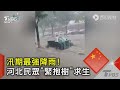 汛期最強降雨!河北民眾「緊抱樹」求生｜TVBS新聞