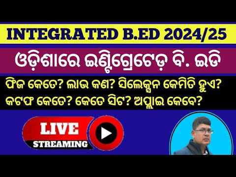 Integrated B.ed 2024/25