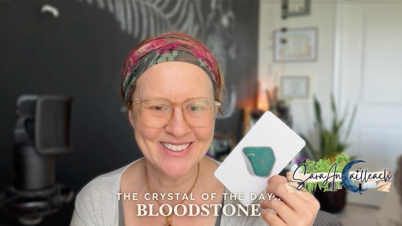 BLOODSTONE  ✨ CRYSTAL OF THE DAY