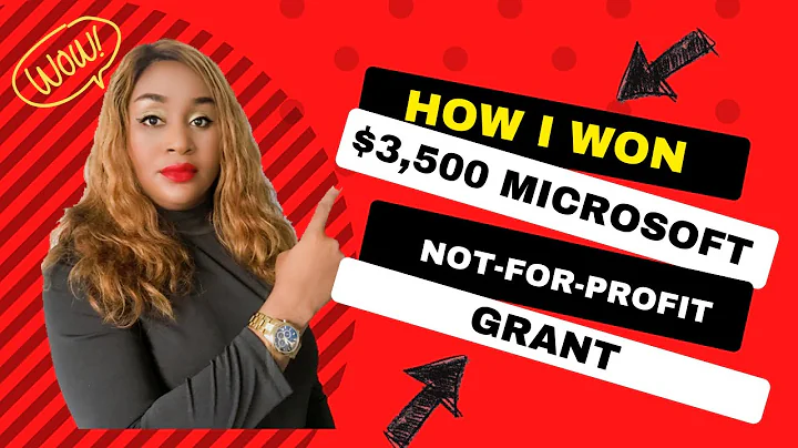 Steps on How I won $3500 worth Microsoft Grant | A...