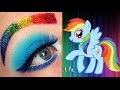 My Little Pony's Rainbow Dash Makeup Tutorial