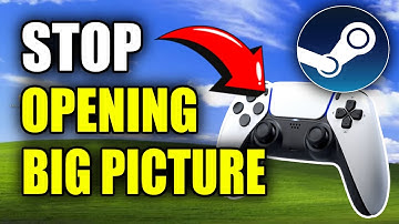 How to STOP PS5 or XBOX Controller Guide Button Opening STEAM Big Picture Mode (Best Method)
