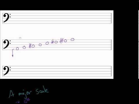 a-major-scale-bass-clef