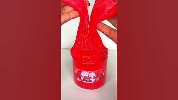 Ladybug Boba Tea SLIME Asmr 🐞