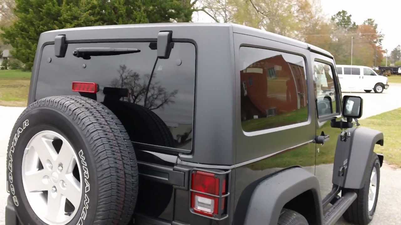 2013 Jeep Wrangler Sport in Black - YouTube