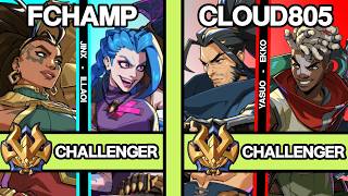 2XKO ▰ FILIPINO CHAMP (Jinx-Illaoi) vs CLOUD805 (Yasuo-Ekko) ▰ 2XKO High Level Replays