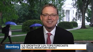 U.S. Trade for First Quarter Was 'Net Positive,' CEA's Hassett Says