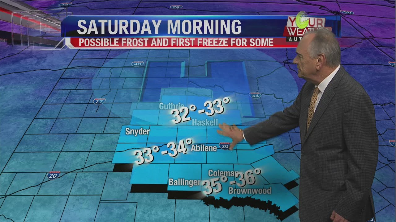 KTAB PM Forecast: Wednesday, November 7, 2018