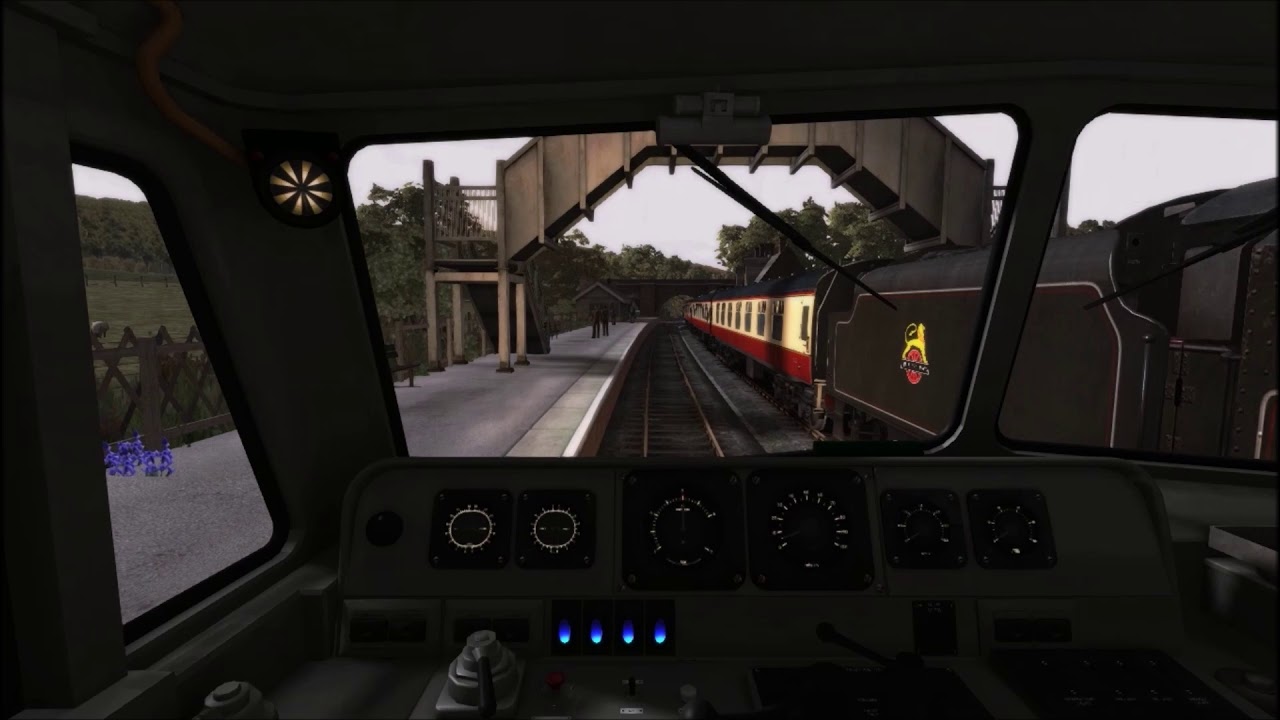 class 56 cab ride sheringham  -    Holt