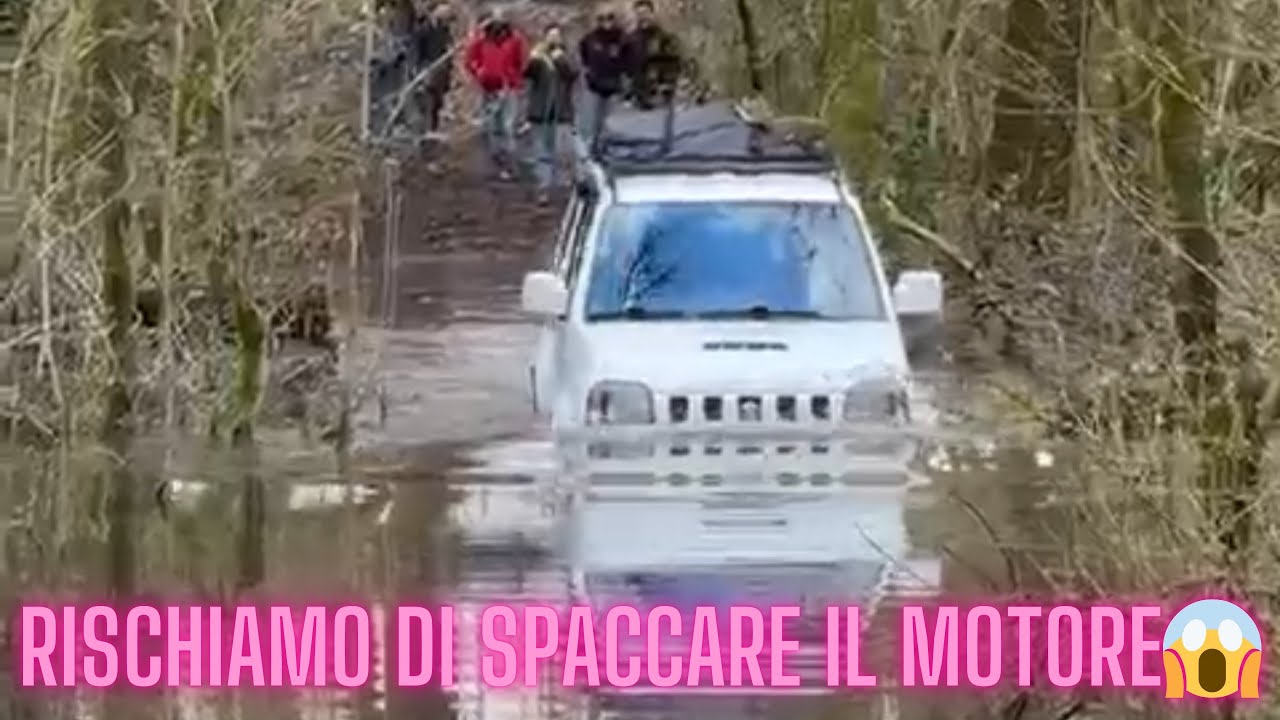 JIMNY OFFROAD E GUADO | Troppo anche per i Defender.