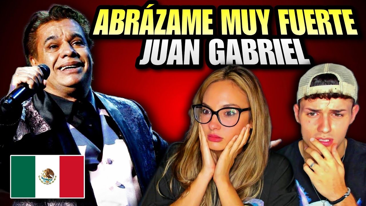 🇪🇸 ESPAÑOLES REACCIONAN a ABRÁZAME MUY FUERTE de JUAN GABRIEL 🇲🇽😢 *se EMOCIONAN*