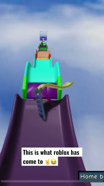 Funny roblox video (game is called Slide Down 100 Slides as a Slide ...