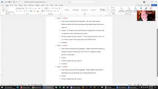 ENGL C1000 - Rhetorical Analysis Outline