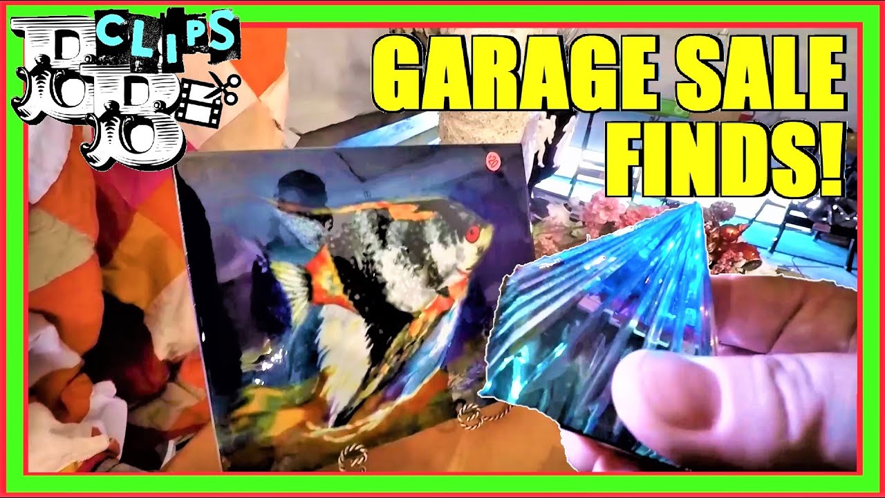 WHAT CAN WE FIND AT THIS GARAGE SALE?? YouTube