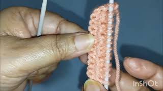 Easy and simple Knitting Pattern #knitting #shortsfeed #beginners 