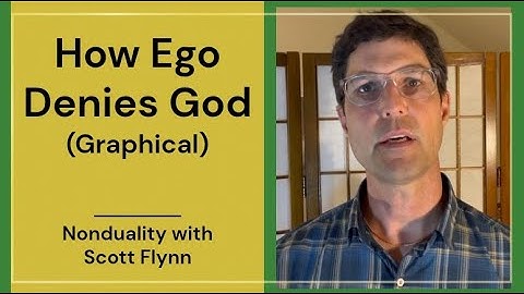 Nonduality | How Ego Denies God (Graphical Visualization)