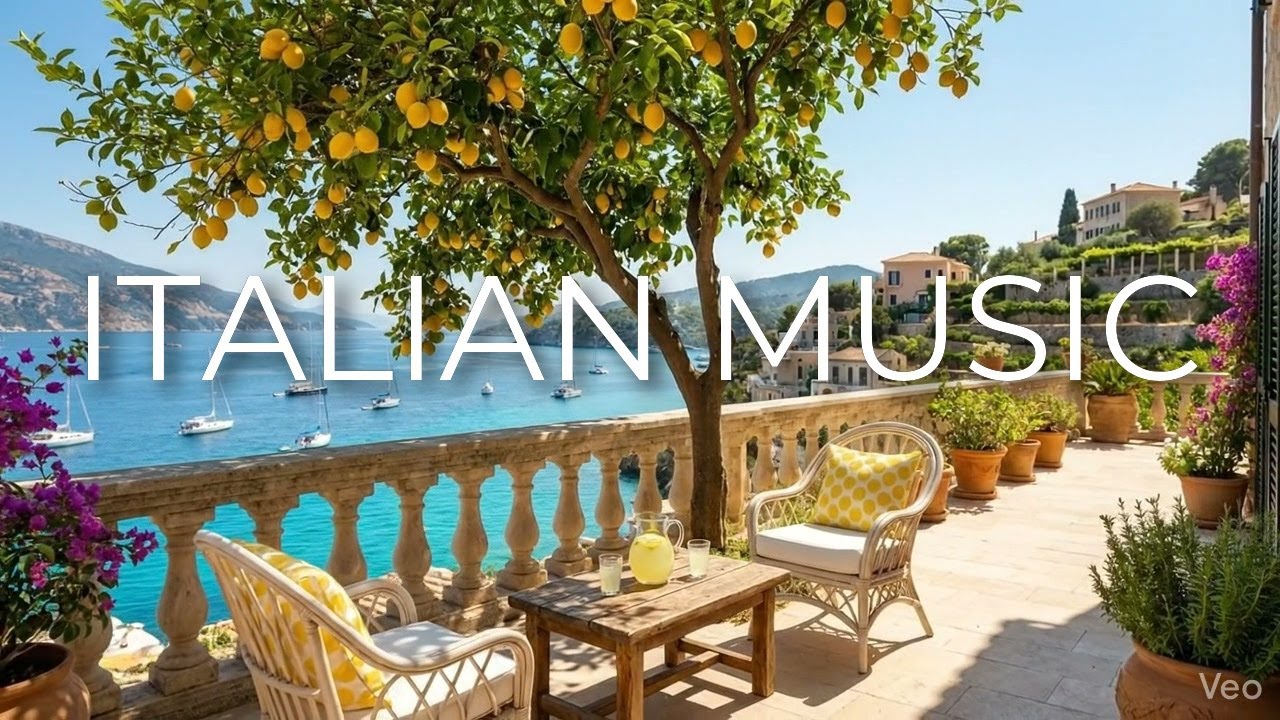 Italian Coastal Harmony 🎸🌊 - Relaxing Mediterranean Music