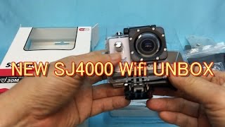 GoproClone NEW SJ4000 Wifi (SJCAM) unBOX 開封＆Checking parts　パーツ点検