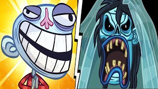 Troll Face Quest Video Memes Vs Troll Face Quest Horror 2 - Funny Trolling Time Gameplay