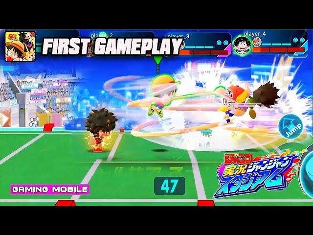 [Android/IOS] Weekly Shonen Jump: Jikkyou Janjan Stadium (ジャンスタ) - All Hero  Konami Gameplay