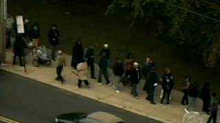 Voters Wait For Hours