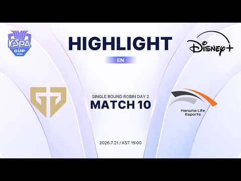 GEN vs HLE HIGHLIGHT | MATCH 10 | 2026 LoL KeSPA CUP