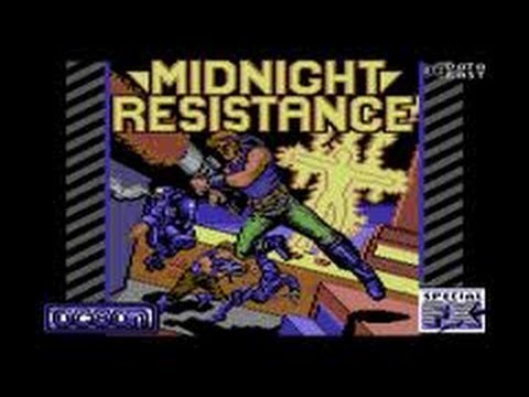 Midnight Resistance Review for the Commodore 64 by John Gage