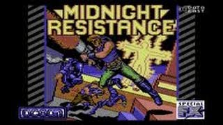Midnight Resistance Review for the Commodore 64 by John Gage