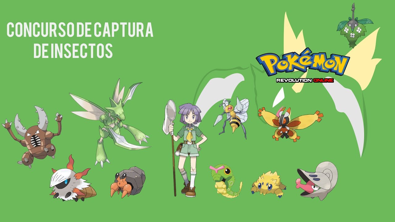 Pokemon Revolution Online-Evento de captura de Insectos - YouTube