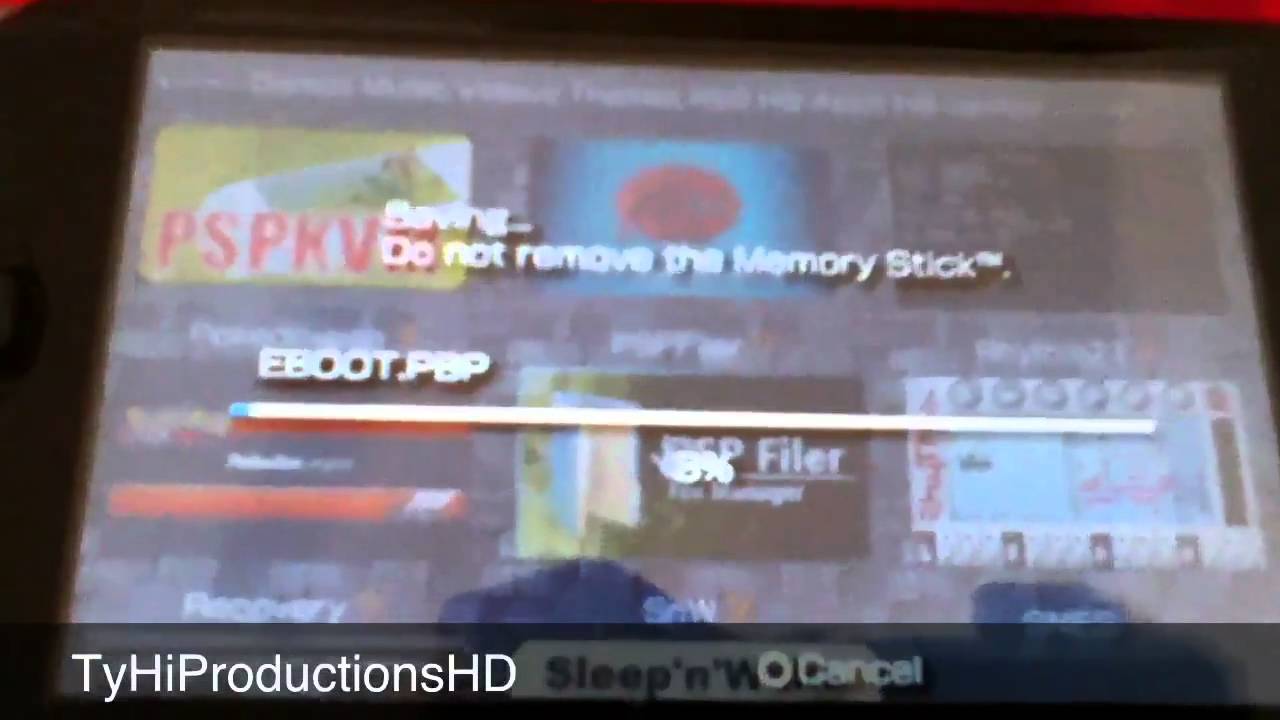 How to install PSP Homebrew from PSP No Computer YouTube