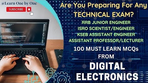 DIGITAL ELECTRONICS| TOP MULTIPLE CHOICE QUESTIONS| TECHNICAL EXAM| RRB| ISRO| PSC