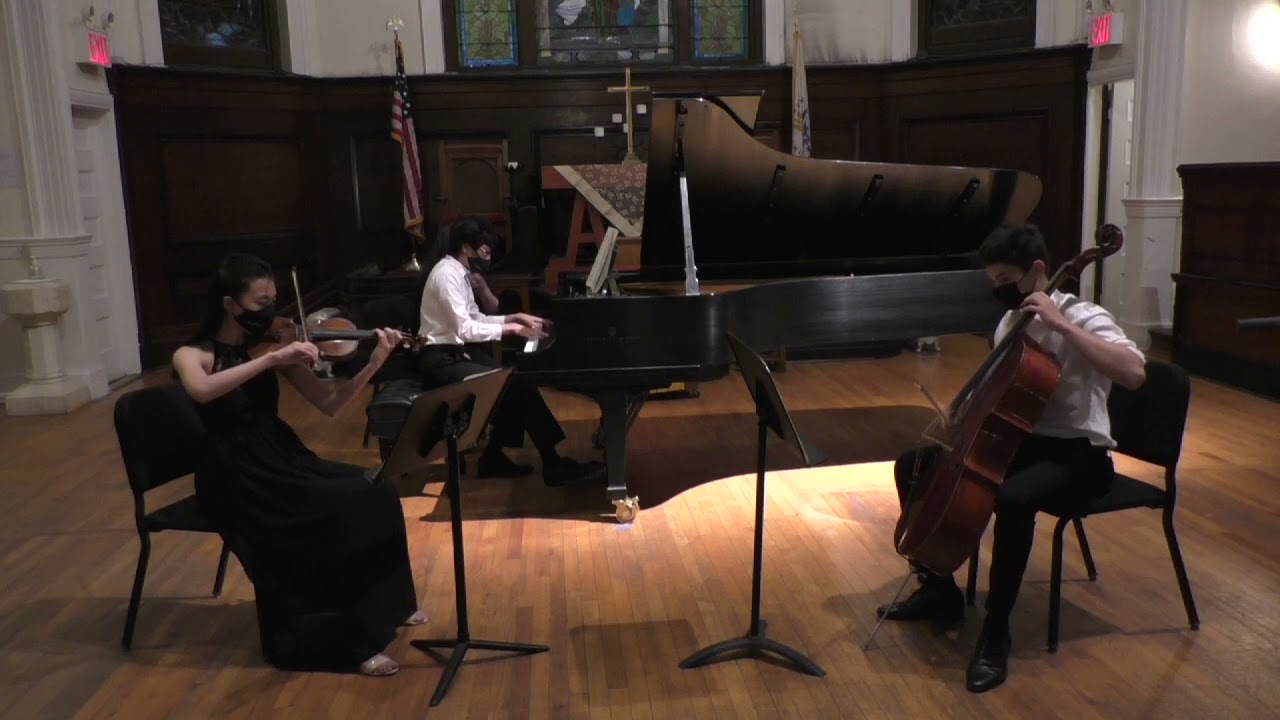 An Evening of Virtual Chamber Music 2021 | GothamTrio | Brahms, Trio in B major