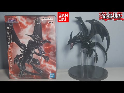 Bandai YU GI OH! Red-Eyes Black Dragon Figure Unboxing