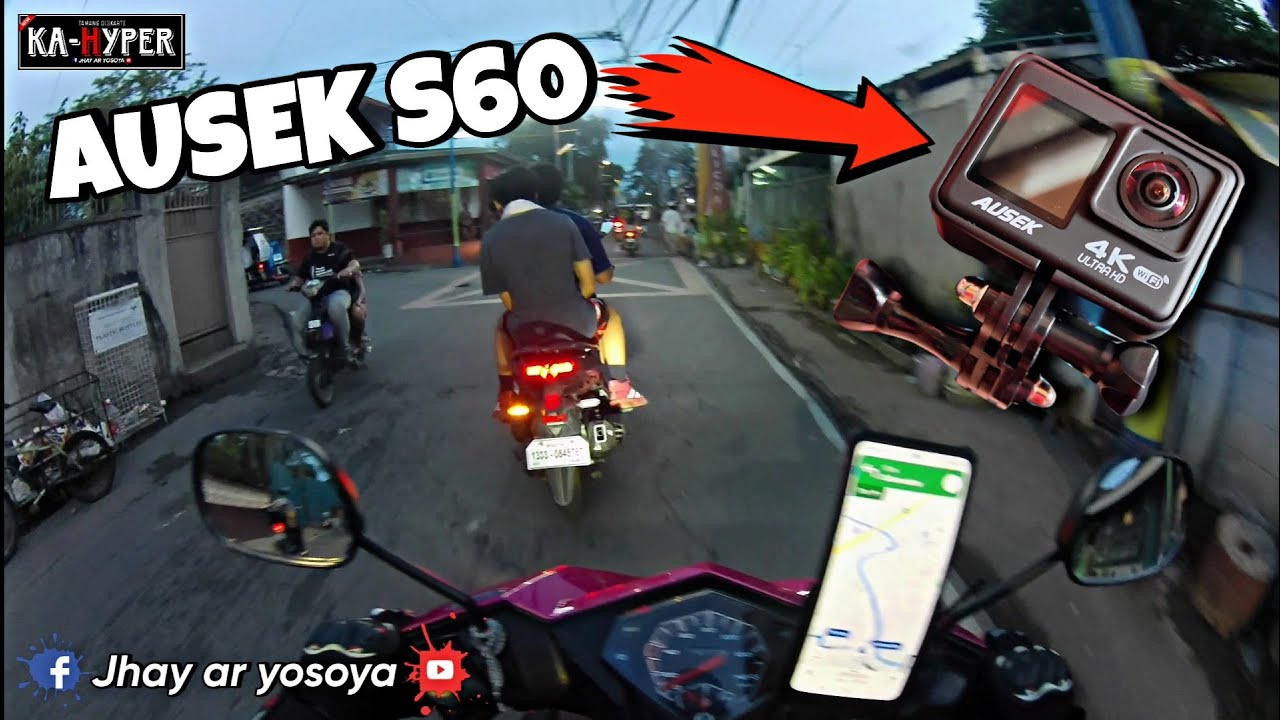 Ausex s60 review,mala Go Pro nadin😍😱