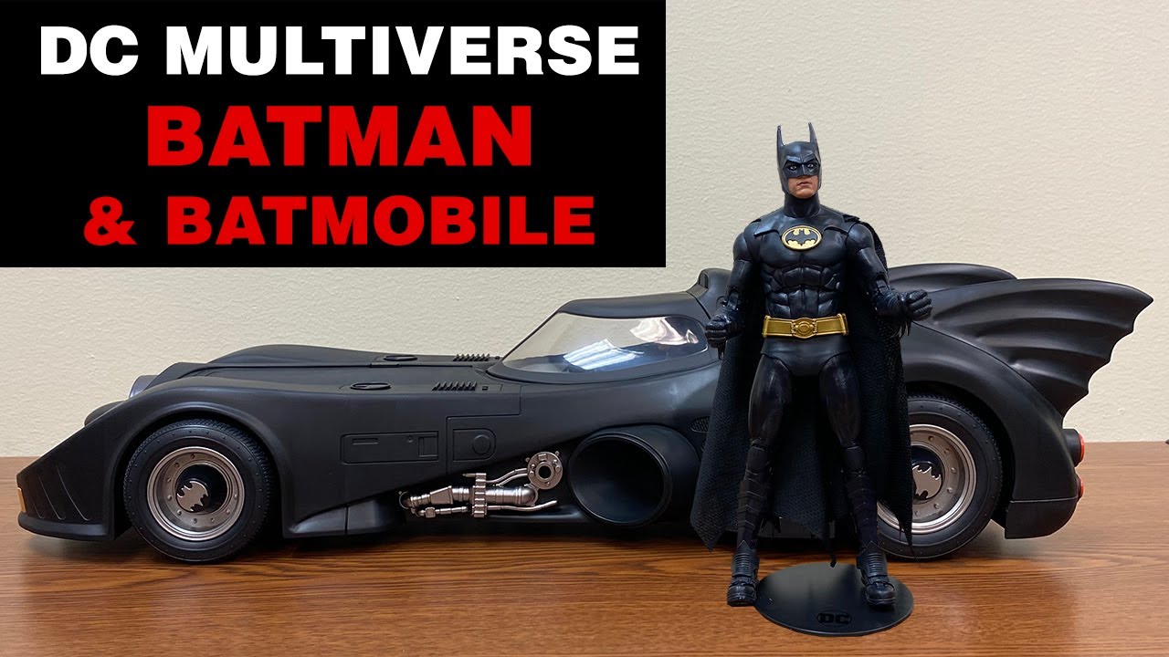 DC Multiverse Batman and Batmobile - Unboxing and Review - YouTube