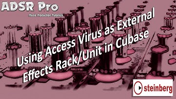 Using Access Virus Ti as external Effects Processor in Steinberg Cubase