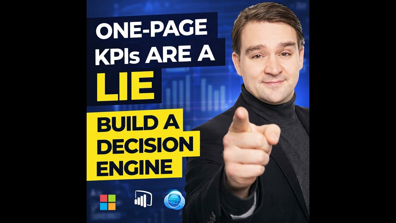 Stop Building Reports, Start Architecting Decisions