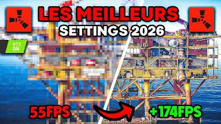 TUTO LES MEILLEURS SETTINGS RUST 2026 (pvp)