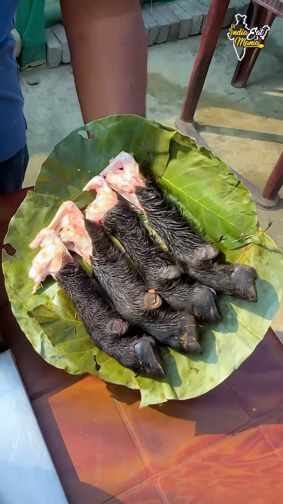 Jharkhandi Dehati Style Mutton Paya/Gori Recipe In Ranchi #jharkhand #shorts