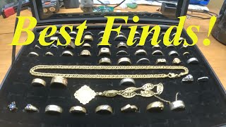 My Best Jewelry Finds Ever! Metal Detecting