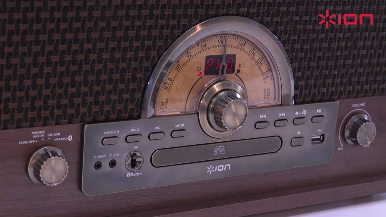 ion 7 in 1 turntable