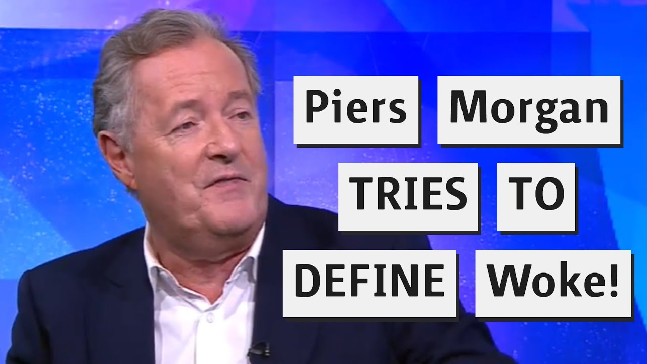 Пирс Морган НЕ смог дать определение «Проснулся в Виктории, Дербишир»!