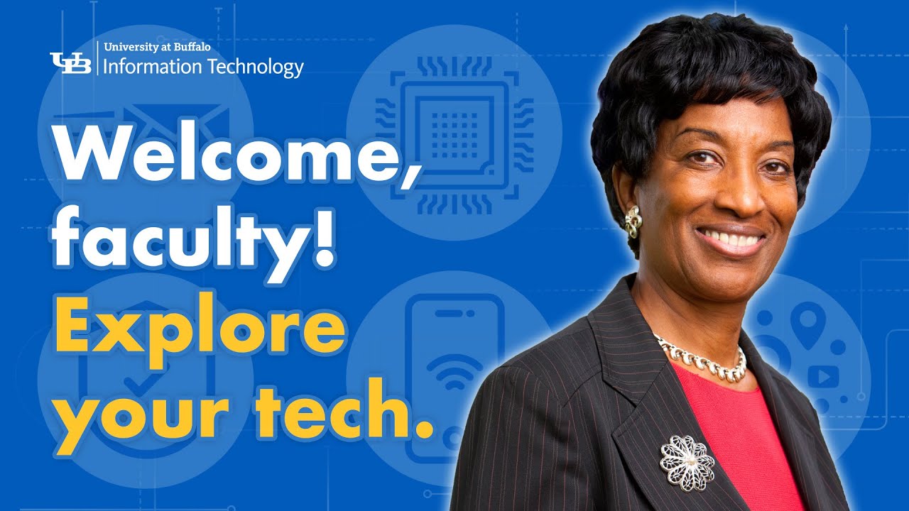 Welcome, UB faculty! Explore your tech - YouTube