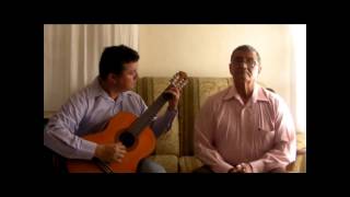 Polvo Enamorado Cover Voz Don Julio Mendoza, Guitarra Profr. Jorge Ramírez.