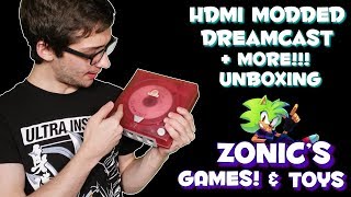 HDMI Modded Dreamcast + Extras! - Zonic's Games & Toys - Episode 1 (Pilot)