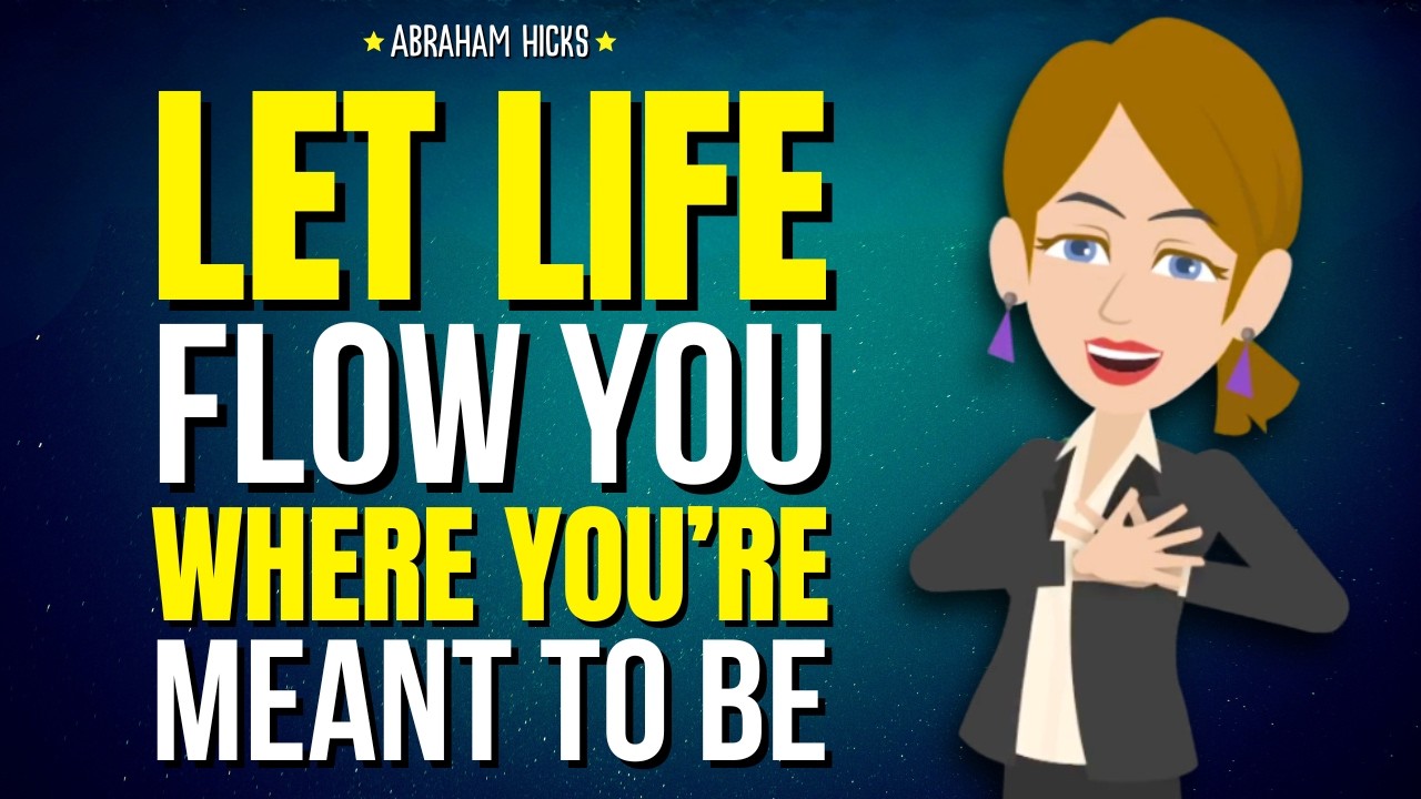 Пусть жизнь сама направит тебя туда, где тебе суждено быть ✨ Абрахам Хикс, 2026