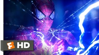 The Amazing Spider-Man 2 (2014) - Electro Overload Scene (8/10) | Movieclips