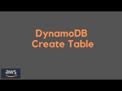 AWS Hands on lab DynamoDB P01 Tạo Table trong DynamoDB